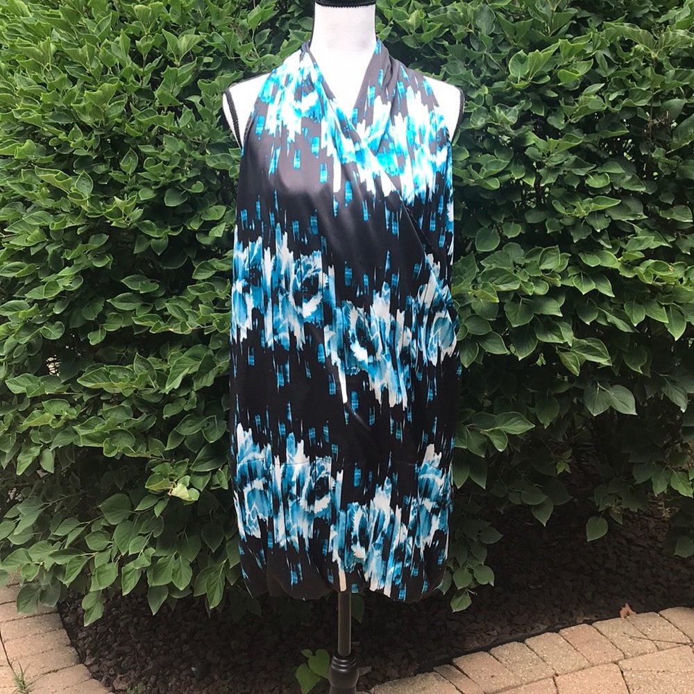 Derek Lam Surplice Bubble Dress